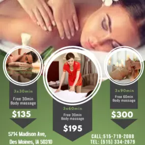 Massage is becoming more popular as people now understand the 
benefits of a regular massage session to their health and well-being.