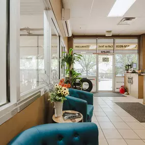 Sit back and relax while we handle your tire needs. Grab a front row seat to our technicians work and drive away with confidence.