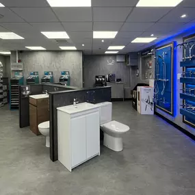 Inside Plumb Centre in Bodmin