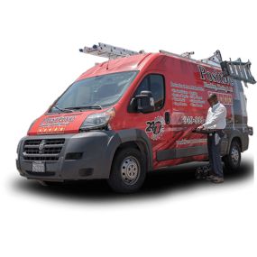 Positive Plumbing, Heating, & Air Conditioning Van