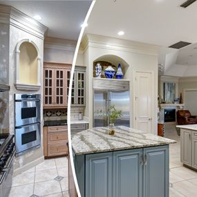 kitchen cabinet refinishing