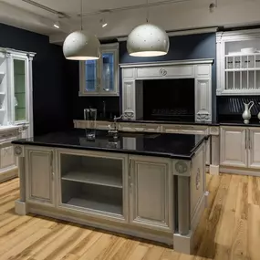 Kitchen after a cabinet remodel in Fort Wayne