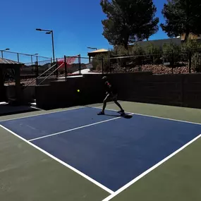 Saturday morning pickle ball fun with the team!