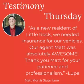 Happy Thursday Y’all! Call 501-568-3222 or drop on by the office for the same AWESOME experience as Lupe.