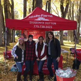 Flannel Day at the Tent