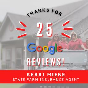 Thank you to all of our wonderful customers for helping us achieve 25 Google reviews!