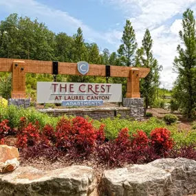 The Crest at Laurel Canyon Welcome Sign