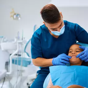 patient at Dr. Schweppe Pediatric Dentistry