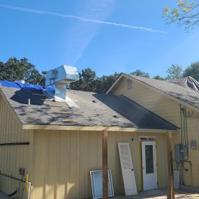 Metal Roof/Full Hardie Install