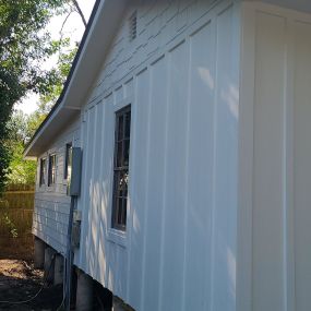 Finished Roof/New Siding