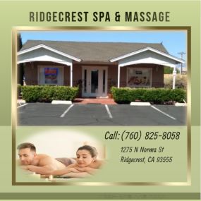 Our traditional full body massage in Ridgecrest, CA 
includes a combination of different massage therapies like 
Swedish Massage, Deep Tissue, Sports Massage, Hot Oil Massage
at reasonable prices.