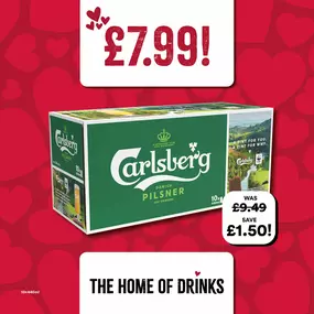 Carlsberg Pilsner 10 x 440ml