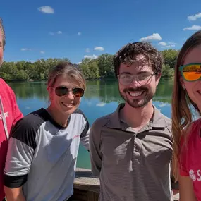 We got out yesterday for a bit to take a walk as a team! (And we definitely need to do this more!). We even saw some Ohio wildlife…