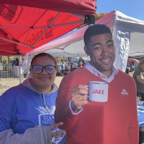 Great day today with Jake at the Clayton Harvest Festival.