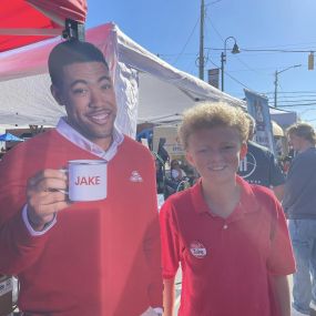 Great day today with Jake at the Clayton Harvest Festival.