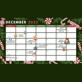 Here are some fun holidays to celebrate in December. Our team will be participating! Stop by our office in your ugly sweater and get a free quote!