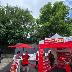 Dayton Mac N Cheese event from now until 5:30.
Stop by the booth and get your FREE BOBBLEHEAD!!!