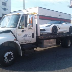 Flatbed Towing Junk Vehicle Towing