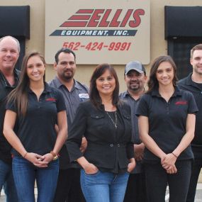 The team at Ellis Equipment, Inc., a leading construction equipment supplier in Signal Hill, California.