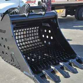 Construction bucket rentals in Signal Hill, California.