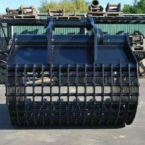 Construction bucket rentals in Carson, California.