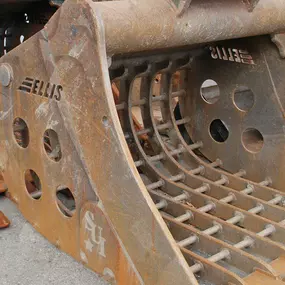 Construction bucket rentals in Carson, California.