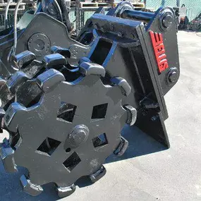 Compaction wheel rentals in Carson, California.