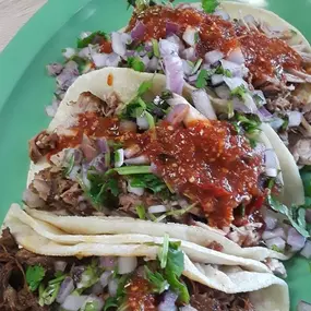 Carnitas al Estilo Michoacan- tacos