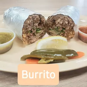 Carnitas al Estilo Michoacan- burrito