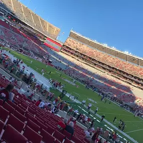 Team member Bonnie at the Alabama game.