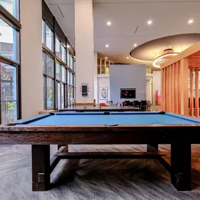 Game Center with Billiards, Ping Pong, and Shuffle Board