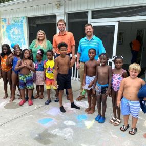 Our favorite summer activity includes a pizza party at Teach My People Summer Camp! Thank you for letting us be a part of your day and playing a little football with us! ????????❤️
This really has become our favorite summer tradition. We are so appreciative of this organization and the wonderful kids in the program!  
#goodneighbor #statefarm #insuranceagent #outreach #TMPFamily #TeachMyPeople #PawleysIsland #SC