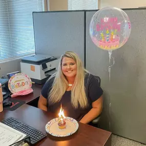 Happy Birthday Chandler! We are thankful to have you on our team. Thank you so much for your hard work and dedication to servicing our customers!