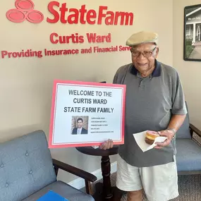 Welcome to the Curtis Ward State Farm family. Thank you for trusting us with your business!