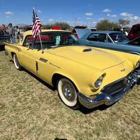 Las Sendas community car show. Fenders and vendors!  A lot of cool cars but no Teslas!