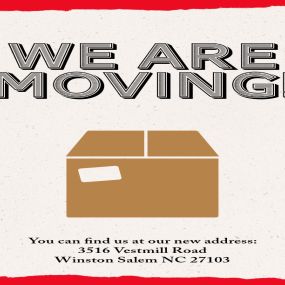 Reminder - We’re Moving!  Our Winston Salem office is relocating just a few miles away on Monday, 6/3/2024! We will be closed for in person appointments Monday & Tuesday but will remain available over the phone. Our Greensboro office will also be open as usual. Our new, larger space will allow us to better serve you. We look forward to welcoming you there!
