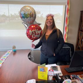 We wish the happiest of birthdays to Stacy!  If you are in the neighborhood stop by and say hi!
