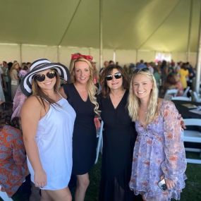 Always so good to get out of the office with these rockstar ladies for the annual polo match!