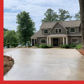 If you’re looking for a long lasting solution for your driveway and parking area, there is no better option than concrete. With a lifespan that averages three times as long as asphalt, concrete is the #1 choice for most home builders and home owners.