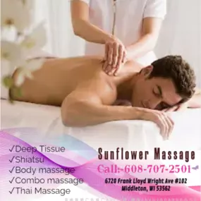 A sports massage specifically for active individuals used to improve performances, 
aid in body maintenance, and to assist in the healing process from injury or exertion. 
This session is designed to increase circulation of the blood and lymph fluids while
 increasing range of motion.