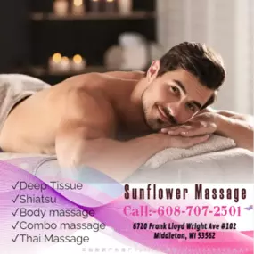 The full body massage targets all the major areas of the body that are most subject to strain and
discomfort including the neck,back, arms, legs, and feet. 
If you need an area of the body that you feel needs extra consideration, 
such as an extra sore neck or back, feel free to make your massage therapist aware and
they’ll be more than willing to accommodate you.