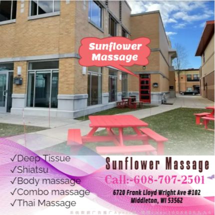 Logo van Sunflower Massage