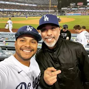 Fun night at the Dodgers game!