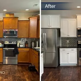 Kitchen Renovation Raleigh NC - Santos Bonilla - Triangle Pro Painting 01