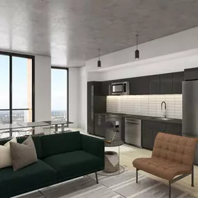 Experience the best in luxury living with 805 Lea's modern luxury apartments in downtown Nashville. Featuring open layouts, natural light, high-end finishes, and stunning skyline views, our apartments redefine sophisticated urban living in the Station District.