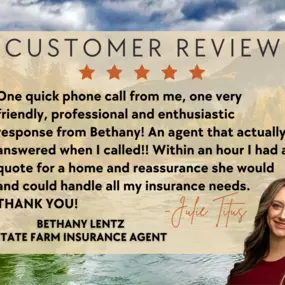 Bethany Lentz - State Farm Agency