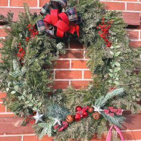 Need something to jazz up your front door?! We have so many decorated wreaths in different color combos to fit your aesthetic!!