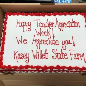 Happy Teacher Appreciation week!