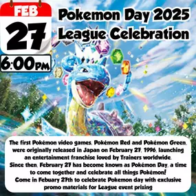 Pokémon Day2025 League Celebration