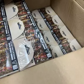 Restock on Wizkids' blind miniature boxes!